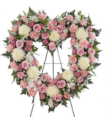 Always Remember   Floral Heart  in Granada Hills, CA | GRANADA HILLS FLOWERS