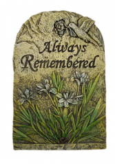 Sympathy Plaque - Always Remembered 