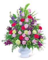 Always Remembered Urn Flower Arrangement