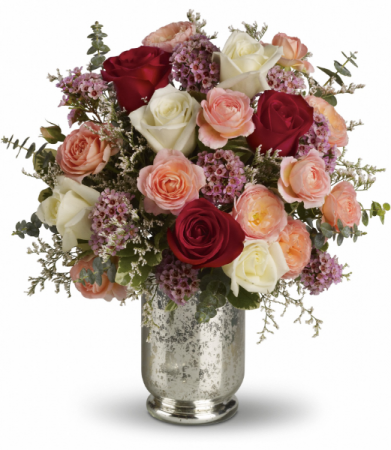 Always Yours Bouquet All-Around Floral Arrangement