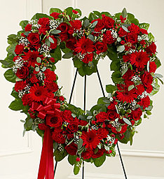 Always Remembered Red Rose Heart in Gainesville, FL | PRANGE'S FLORIST Always Remembered Red Rose Heart in Gainesville, FL | PRANGE'S FLORIST