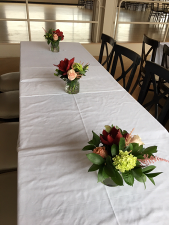 Amaralys table arrangements