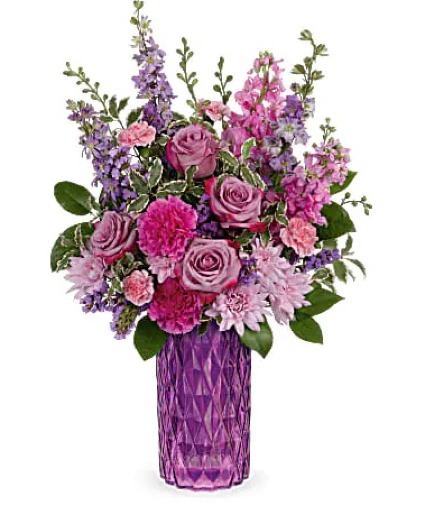 Amazing Amethyst Bouquet Arrangement