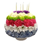 Amazing Birthday Cake Flowers