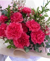  Amazing Carnations Wrapped bouquet 