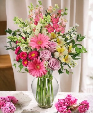 AMAZING DAY BOUQUET SPRING FLOWERS Vase Arrangement