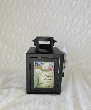 "Amazing Grace " Candle Lantern 