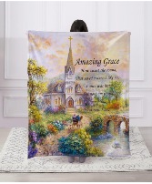 Amazing Grace Faux Fur Throw Throw