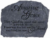 Amazing Grace Garden Stone 