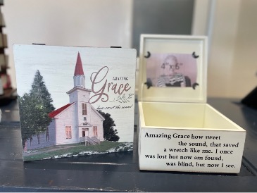 Amazing Grace Memory Box  in Raymore, MO | COUNTRY VIEW FLORIST LLC