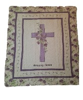 Amazing Grace Quilted Throw