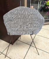 Amazing Grace Stepping Stone With Stand