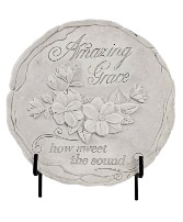 Amazing Grace Stone With Easel