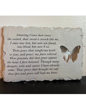 Amazing Grace sympathy stone