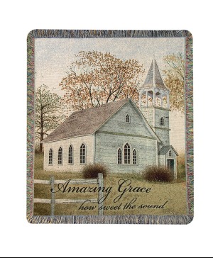 Amazing Grace Tapestry Throw Tapestry Throw