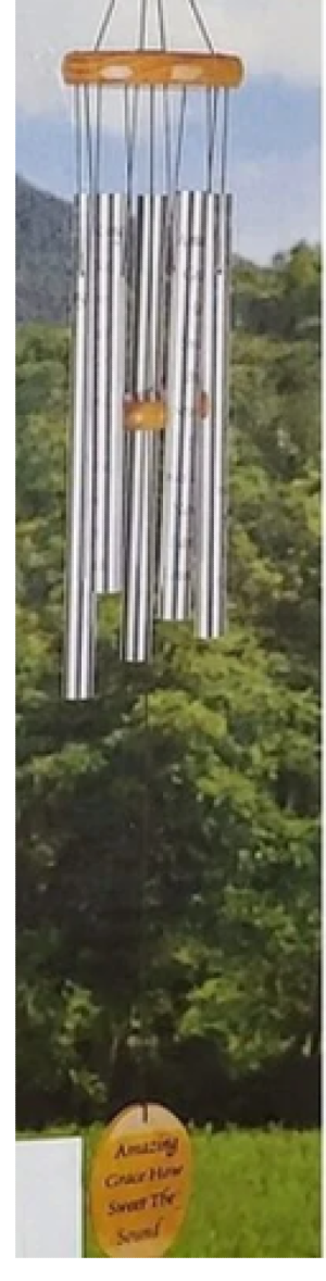 AMAZING GRACE WINDCHIME GIFT ITEM