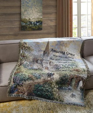 Amazing Grace - Woven Tapestry Throw 