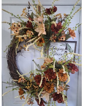 AMAZING GRACE WREATH home