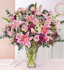 Most Amazing Bouquet Fresh Vase of Flowers