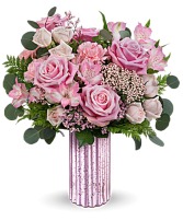 Amazing Pinks Bouquet Vase