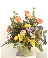 Amber Glow Elegance By Enchanted Florist of Cape Coral 