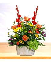 Amber Grace  Basket Arrangement