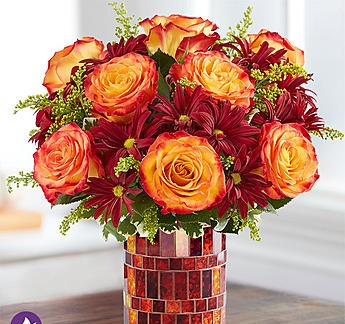Amber Waves 1-800 Flowers Bouquet
