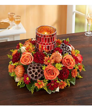 AMBER WAVES CENTERPIECE  