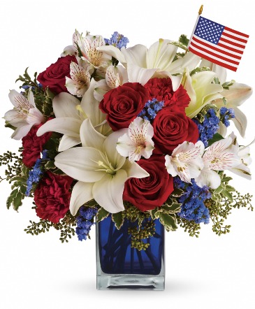 America The Beautiful Let Freedom Ring...  in Arlington, TX | Wilsons In Bloom Florist