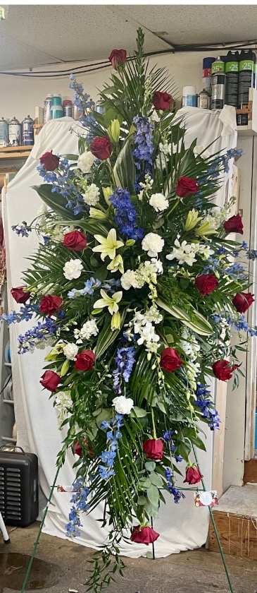America the beautiful  Easel  in Desloge, MO | GREENE'S FLORIST & GIFTS