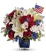 America the Beautiful  Table Arrangement