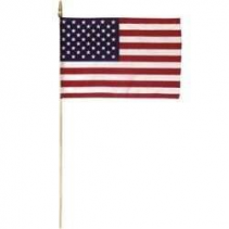 American Flag Stick-in