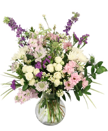 Amethyst Romance Vase Arrangement in Winnipeg, MB | FLOWERS ON REGENT