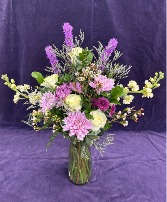 Amethyst Romance Vased Arrangement