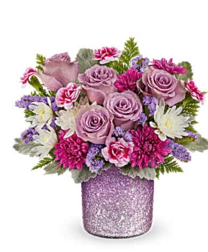 Amethyst Shimmer Cylinder arrangement 