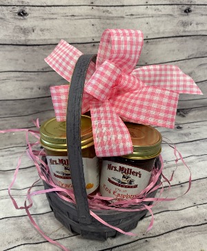 Amish-made Jelly Basket Assortment