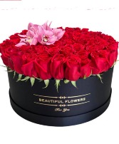 Amor Extremo Gigante caja de rosas elegante