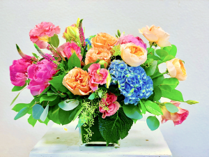 Amor floral arrangement