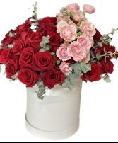 AMORE BOX red rosses 