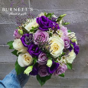 Amorous Amethyst  Bridal Bouquet