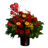 Amorous Aura Rose Mix Arrangement