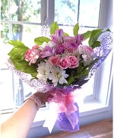 Amour Wrapped Bouquet
