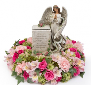 An Angel's Prayer Memorial with Box in Arlington, TX | Erinn's Creations Florist An Angel's Prayer Memorial with Box in Arlington, TX | Erinn's Creations Florist