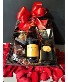 AN ENCHANTED EVENING! Prosecco, savory treats, single rose & red rose petals