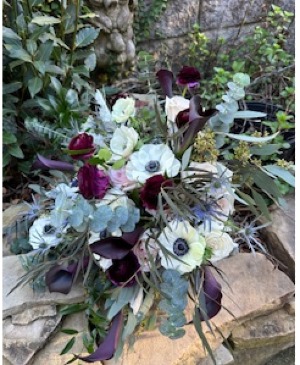 Anemone Moods Bridal Bouquet