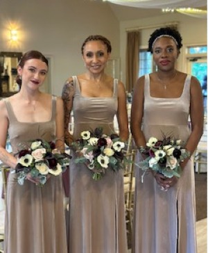 Anemone Moods Bridesmaids Bridesmaids bouquet