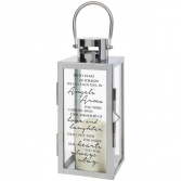 Angel Arms Chrome Lantern