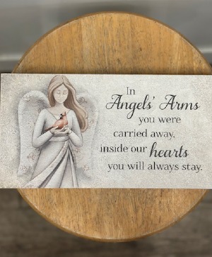 Angel Arms Garden Stone 