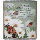 Angel Arm's Tapestry Throw