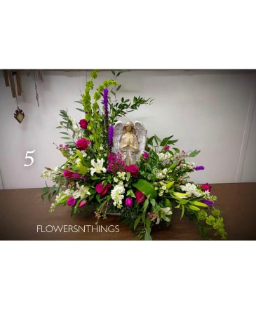 Angel design #5 Angel Arrangement in Cleveland, TN | FLOWERS N THINGS